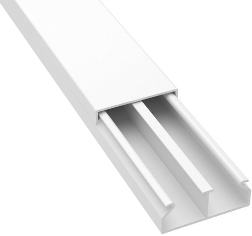 Кабель-канал DKC In-liner Classic TMC 50x20мм (2000мм) с перегородкой белый (уп. 48м.) картинка